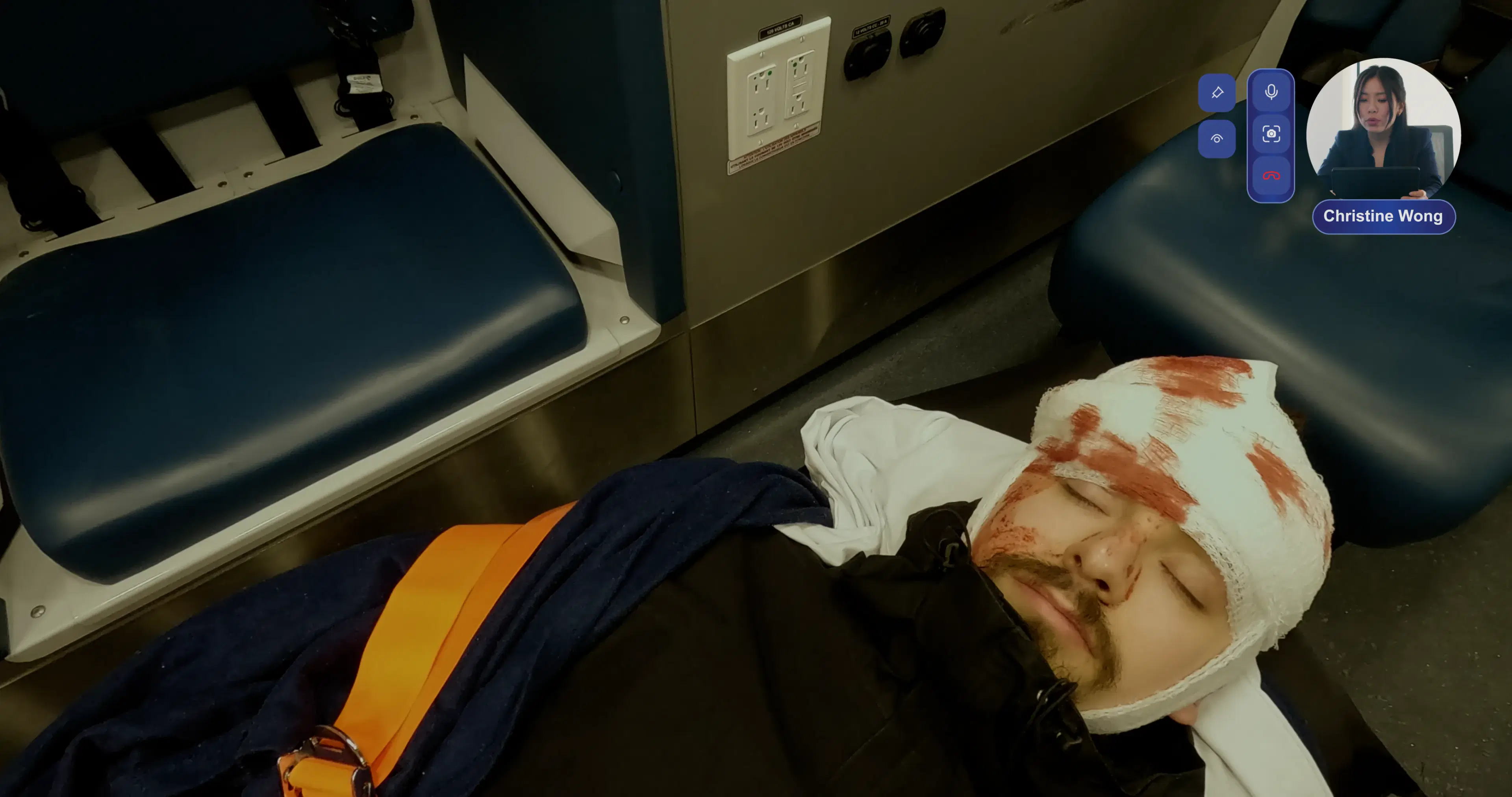 Real-time telemonitoring during surgery